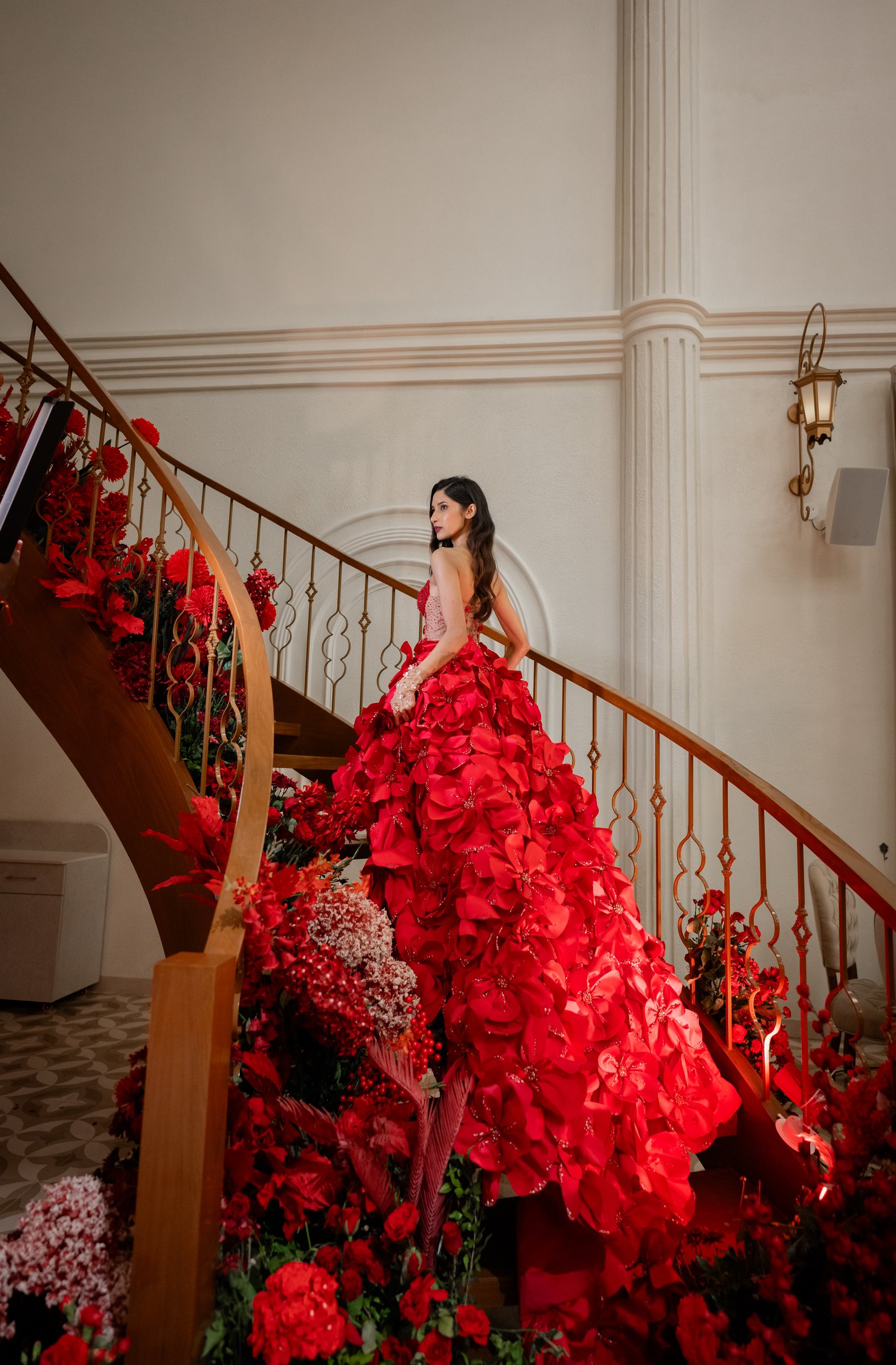 Blooming Rosalia 3D gown